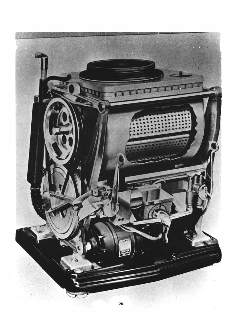 Évolution de la machine à laver 1960 PDF Machine à laver — free download
