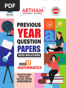 Class 12th Mathematics PYQs With Solution CHAPTER-1 Relations And Functions