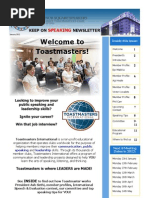 Download GSS Toastmaster Newsletter Issue 1 by Grosvenor Square Speakers Toastmasters Club SN80258903 doc pdf