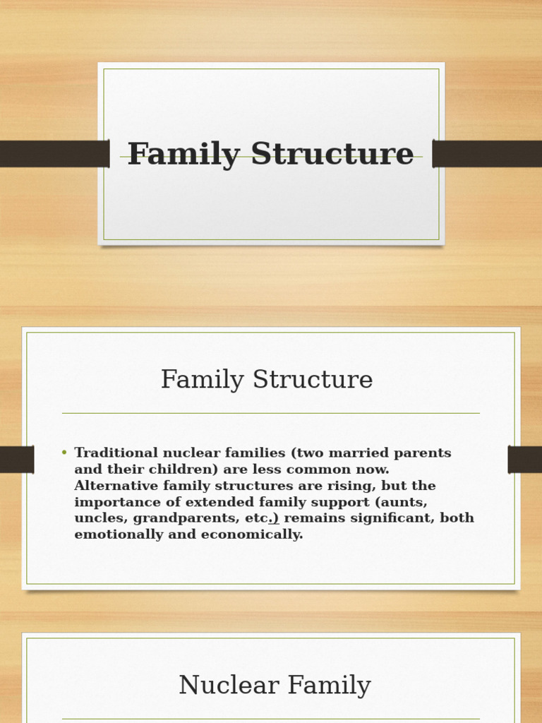 Family Structure G2 | PDF | Family | Parent
