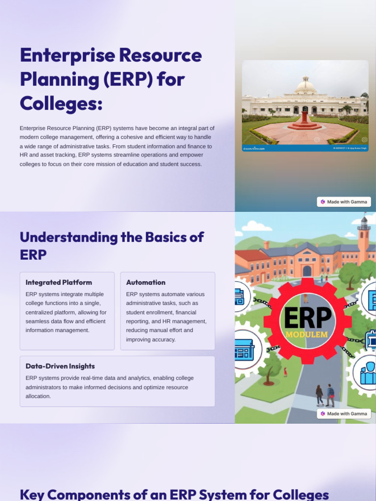 Enterprise resource planning erp for colleges 1 pdf enterprise