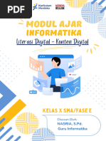Koding Dan Kecerdasan Artifisial (KA) SMA-MA Kelas X | PDF