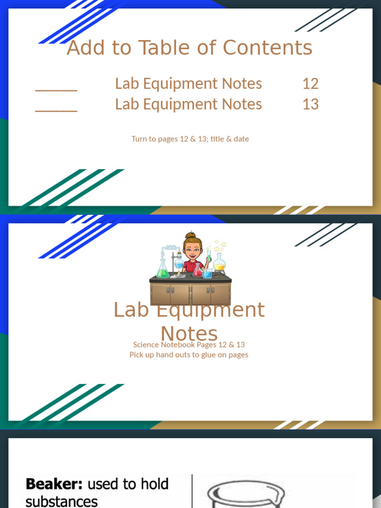 3+Lab+Equipment+Notes+23 | PDF