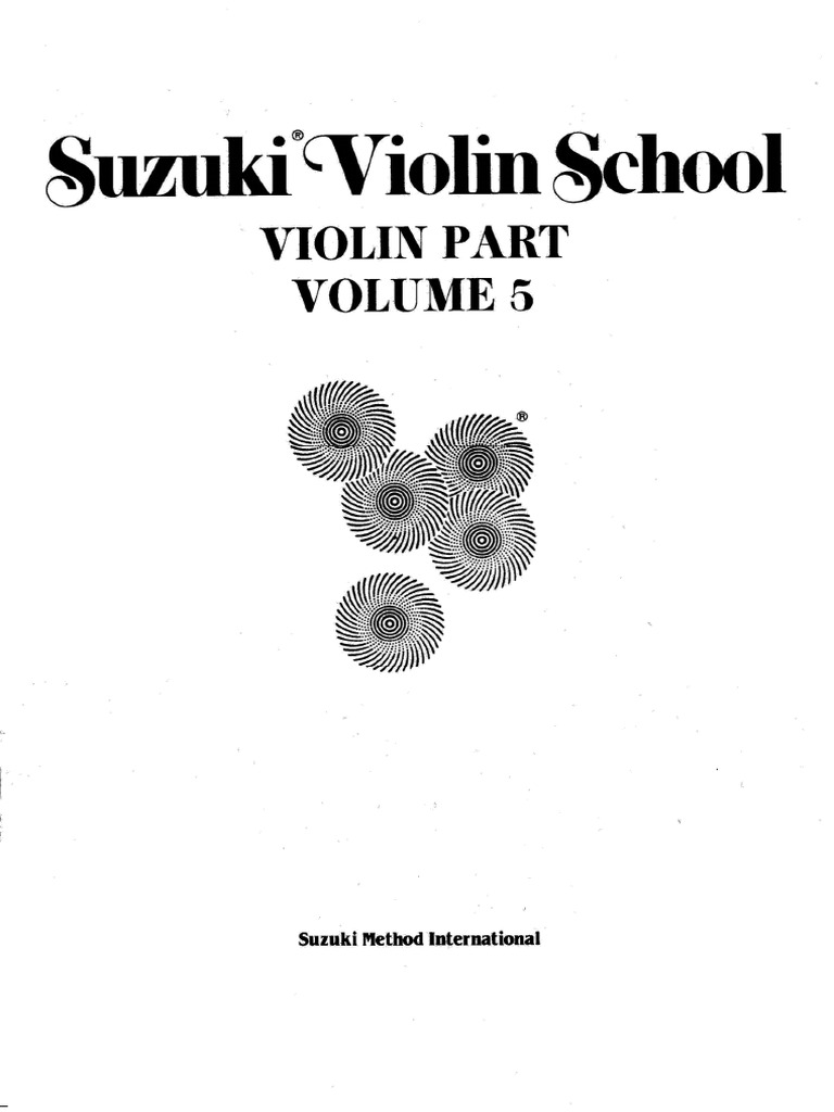 Metodo Suzuki Violino Vol. 5 | PDF