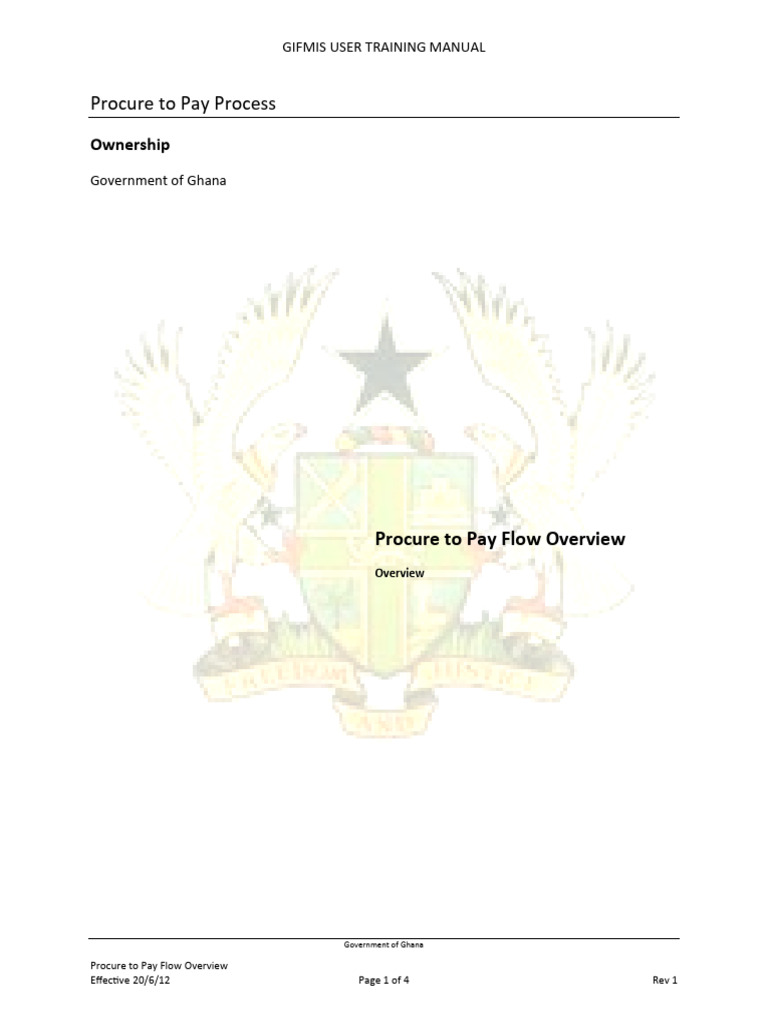 Procure To Pay Flow - S | PDF | Accounts Payable | Business