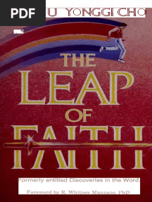 David Yonggi Cho_Leap of Faith