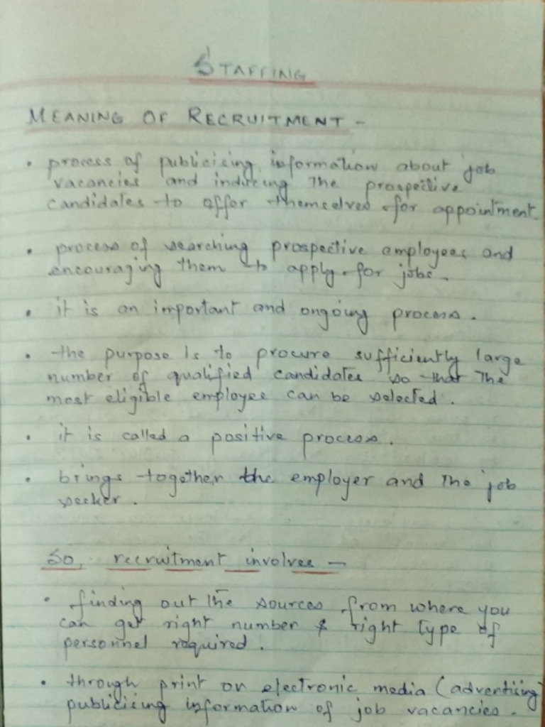 Staffing 2 | PDF