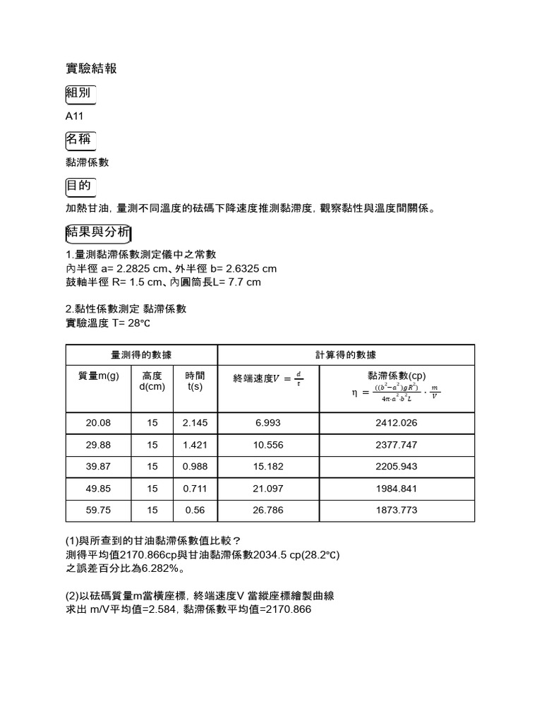 黏滯係數 | PDF