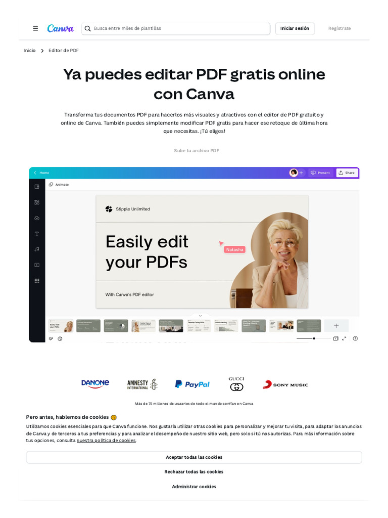 Editor PDF Online | PDF | Cookie HTTP | Informática