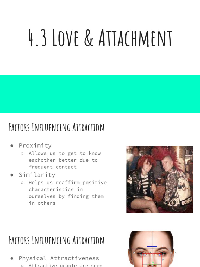 Factors Influencing Love and Attraction | PDF | Intimate Relationships ...