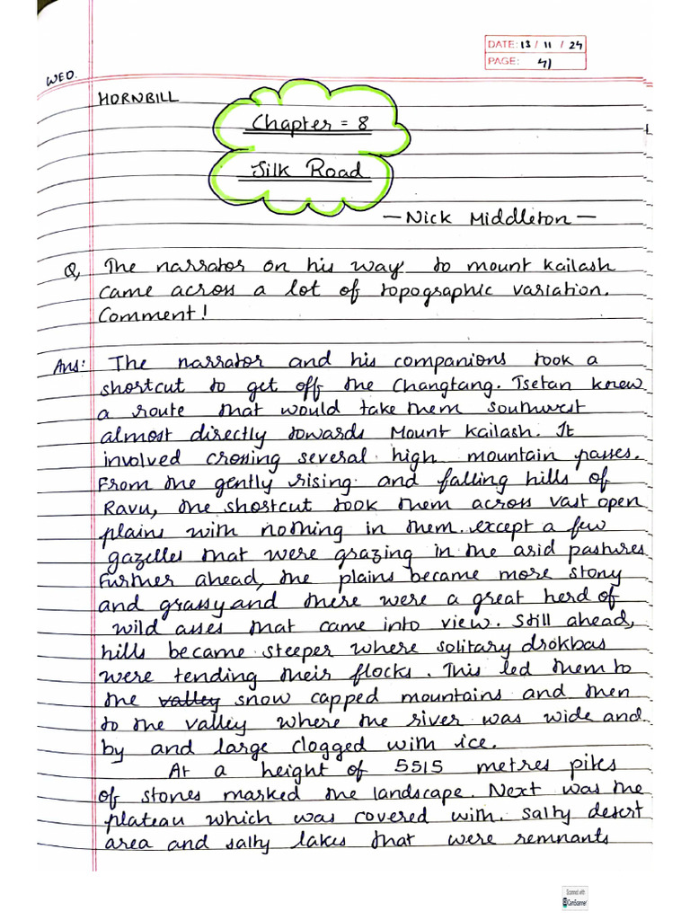 Silk Road Notes | PDF
