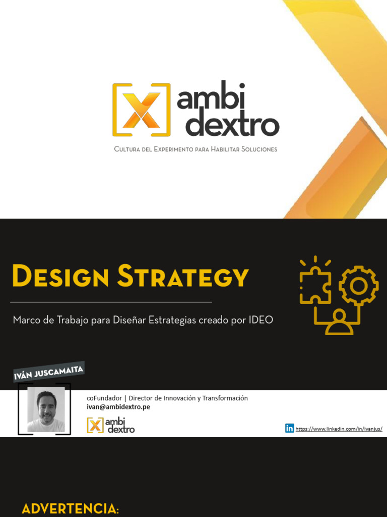 Webinar Design Strategy by AmbideXtro v24.05.2022 | PDF | Innovación ...