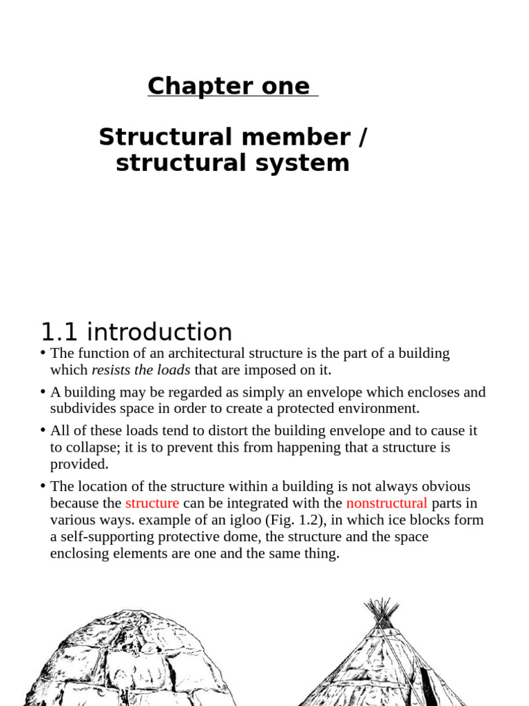 Chapter One Pdf Truss Beam Structure