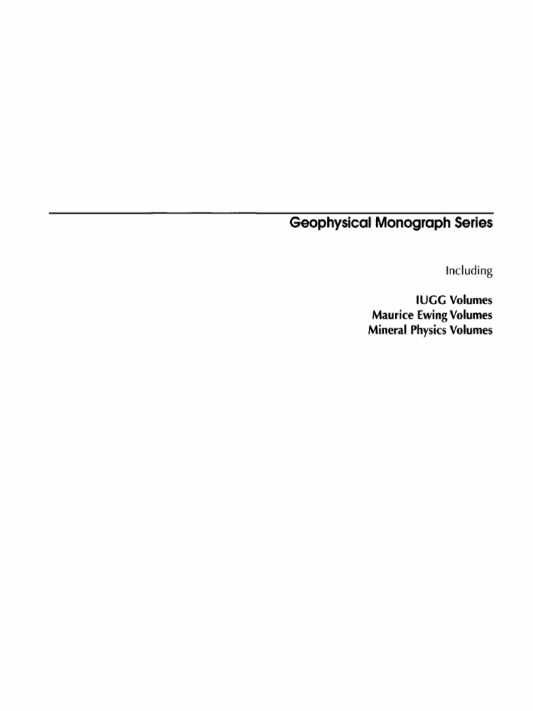 (Geophysical Monograph Series 129) Peter a. C. Raats, David Smiles ...