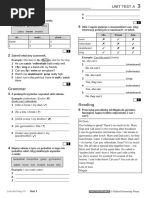 Test Unit 4a English Steps Plus | PDF