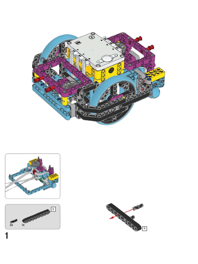 LEGO Spike Advanced Driving Base | PDF