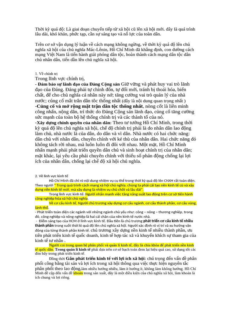 TTHCM | PDF