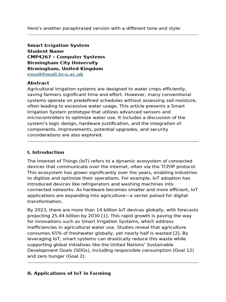 Knowledge Based Article Smart Iaggigigugugugugaa | PDF | Internet Of ...