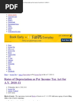 Download Rates of Depreciation as Per Income Tax Act for aY by Ashish Saluja SN80268703 doc pdf