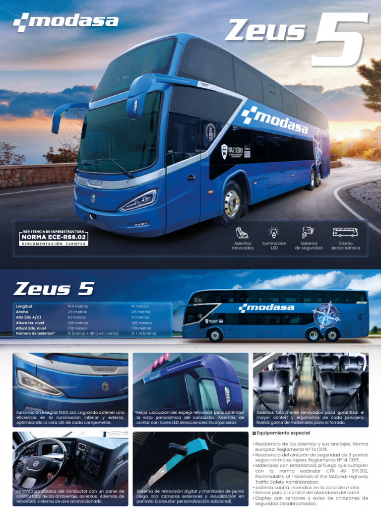 Dise o Y Caracter sticas Del Modasa Zeus 5 PDF Diodo Emisor De Luz 