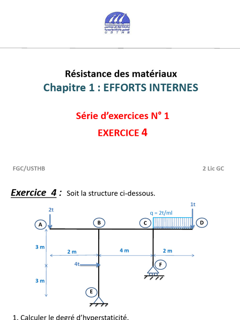 Formulaire RDM pour poutre isostatique | PDF | Génie du bâtiment ...