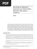 Download Box Spread Arbitrage Efficiency of Nifty Index Options by Vignesh_23 SN80269143 doc pdf