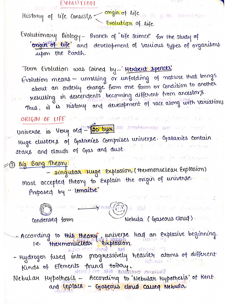 2.7.evolution - HW - Notes | PDF