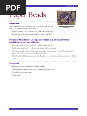 Paper Beads
