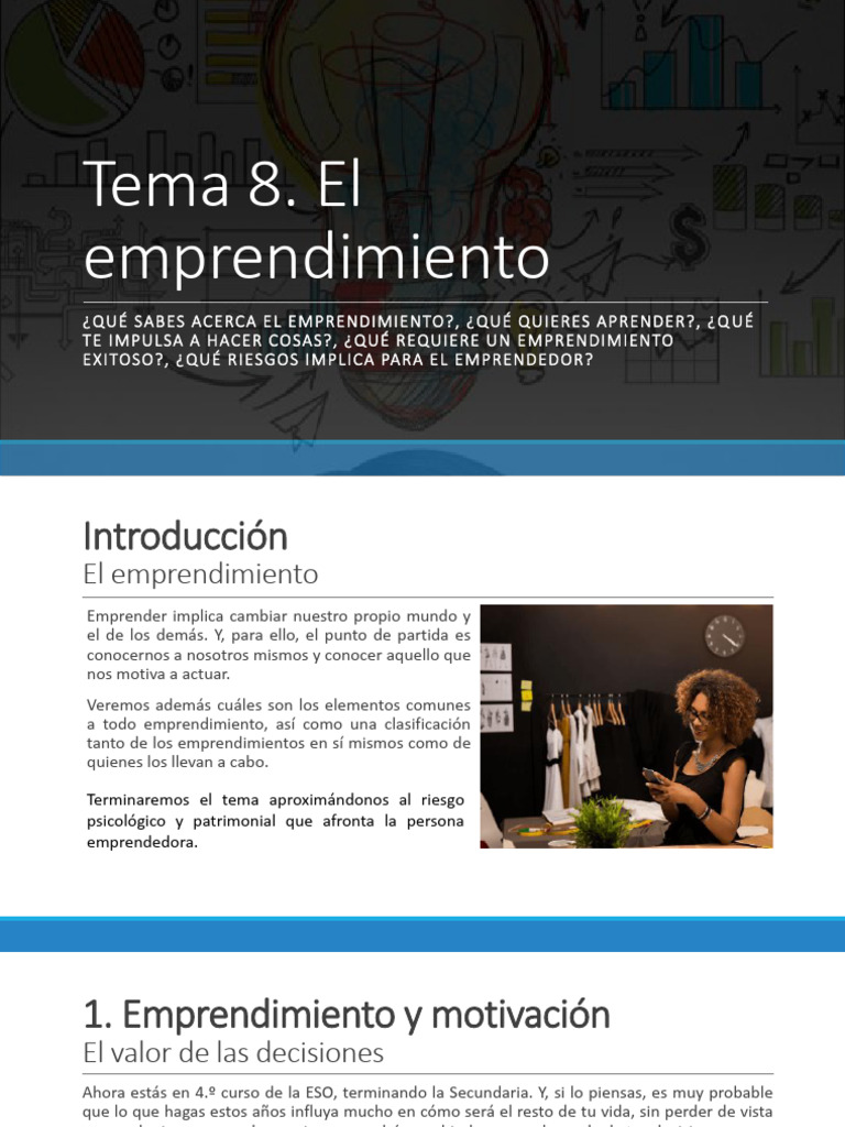 Claves del Emprendimiento Exitoso | PDF | Iniciativa empresarial ...