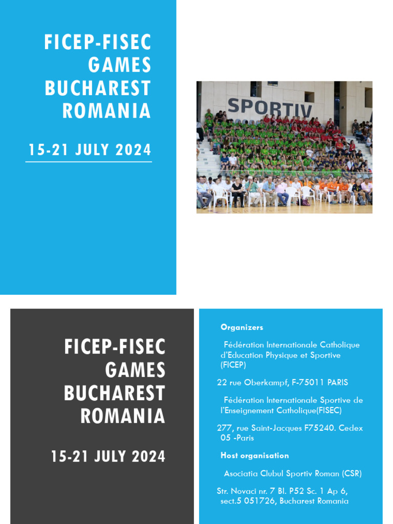 FISEC Games 2024 in Bucharest | PDF