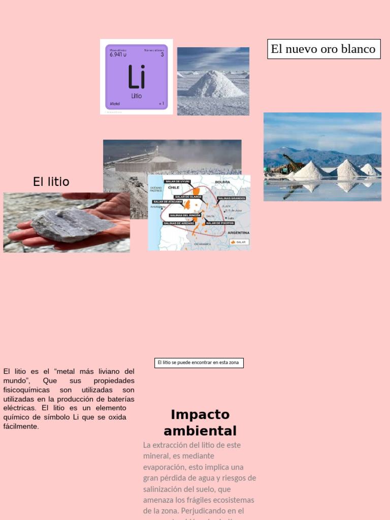 El Litio | PDF