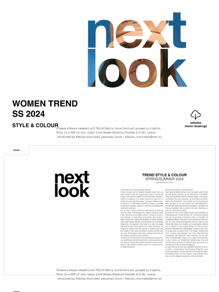 Next Look Women Fashion Trends S - S 24 | PDF