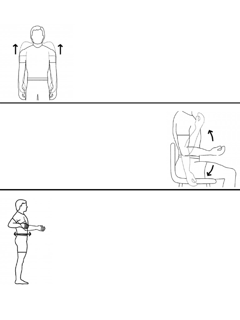 Gentle Elbow Stretches | PDF | Hand | Elbow