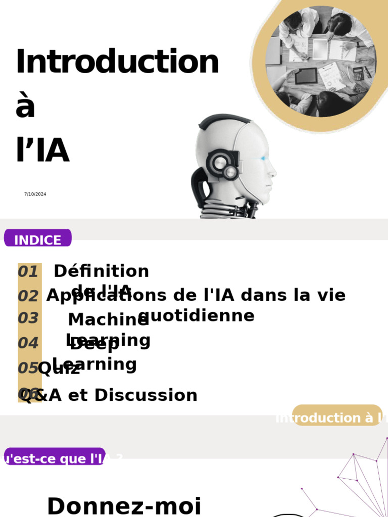 Applications de l'IA au quotidien | PDF | Intelligence artificielle ...