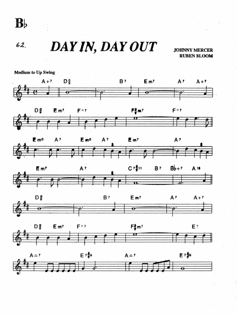 Day in day out pdf