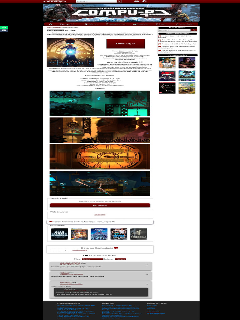 Clockwork PC Full | PDF | Informática | Software