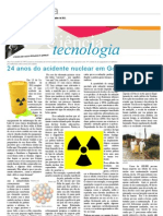 Queiroz C E B & Lima N K P 24 Anos Do Acidente Nuclear em Goiania Ciencia Tecnologia CNNoticias Caldas Novas GO 2011