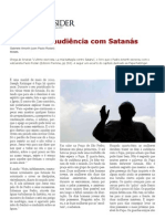 Bento XVI, audiência com Satanás