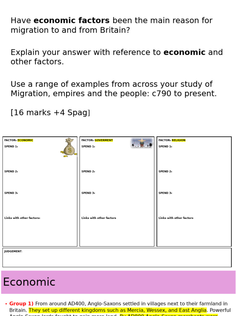 Migration 16-Marker Homework | PDF | East India Company