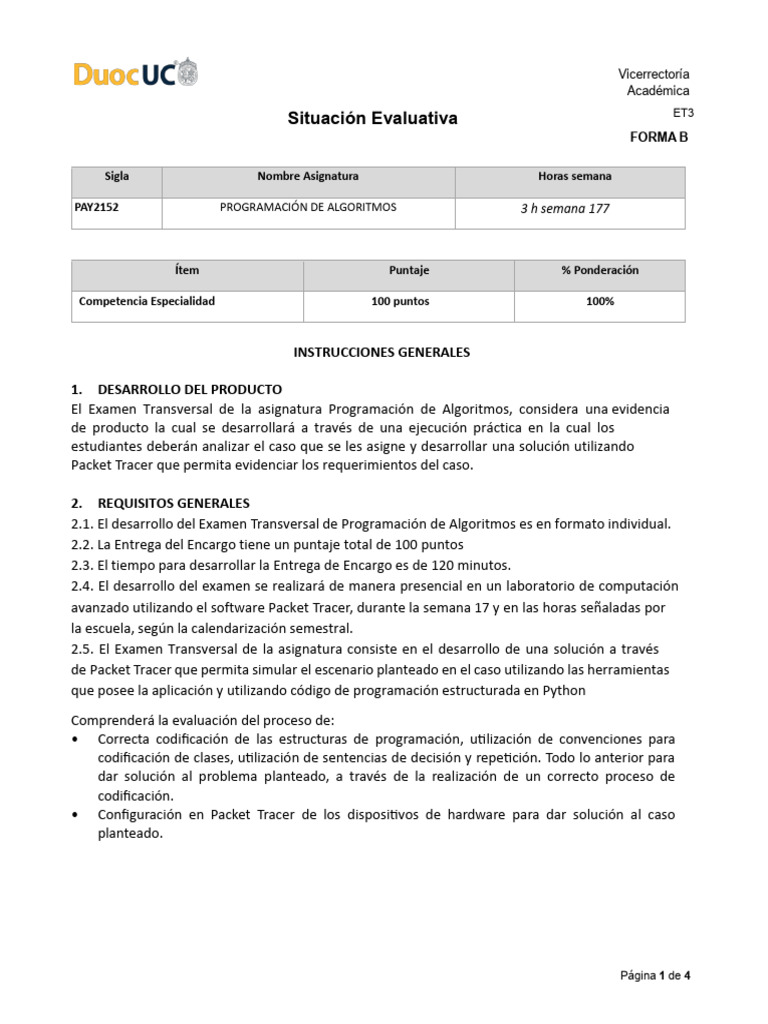 Et223 3B Pay2152 | PDF | Programación de computadoras | Python ...