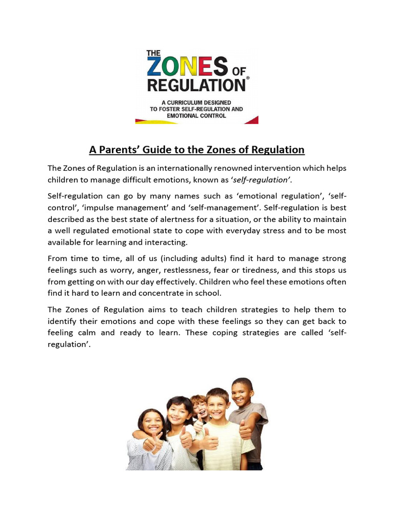 Zones-of-Regulation-Parents-Handout | PDF | Emotional Self Regulation ...