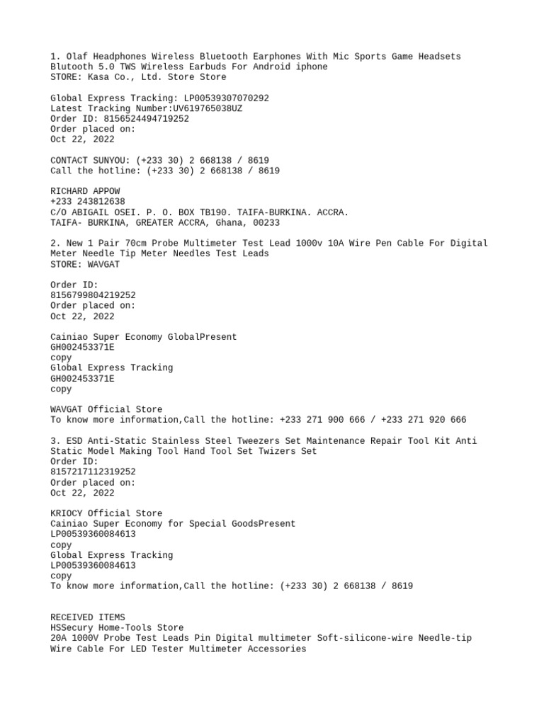 Tracking 2 | PDF
