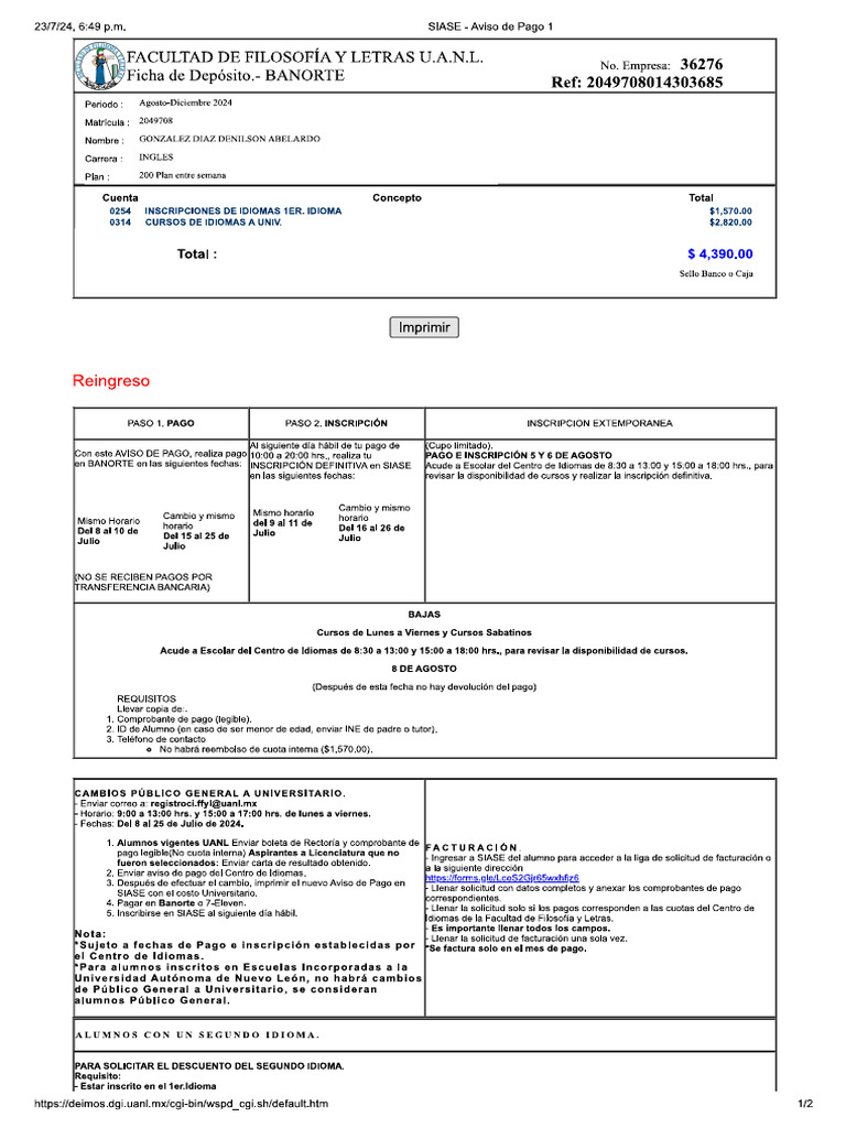 Ingles Filo | PDF