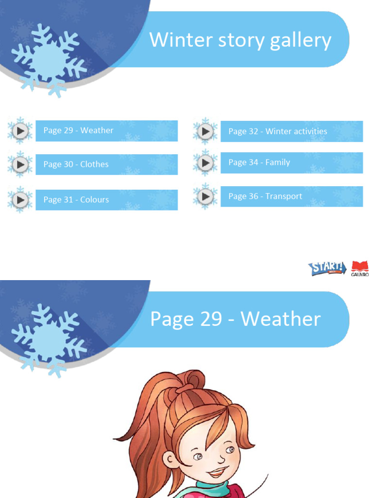 Weather - Winter | PDF