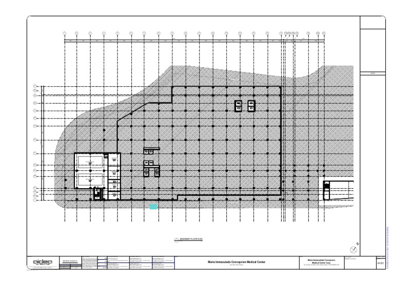 A1001 Basement Floor Plan | PDF | Makati