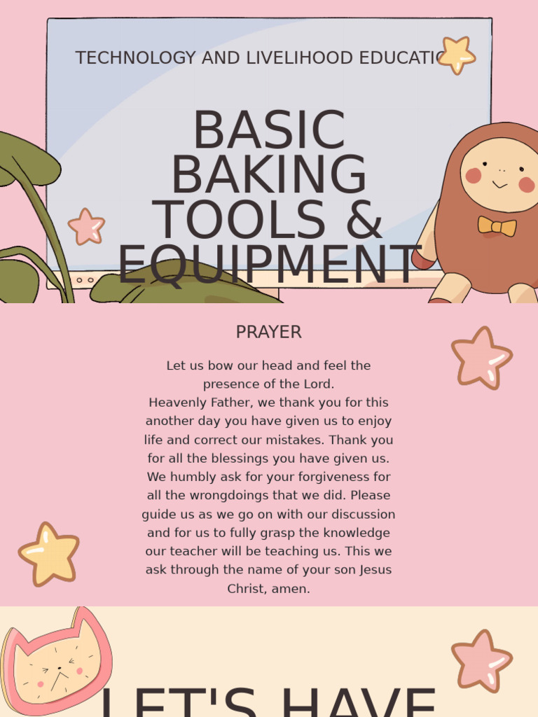 Baking Tools and Equipment Guide | PDF | Teaspoon