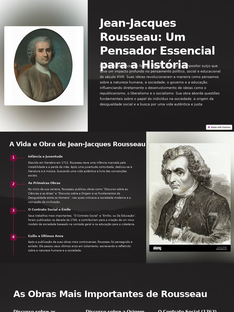 Rousseau: Ideias que Transformaram a Sociedade | PDF | Jean-Jacques ...