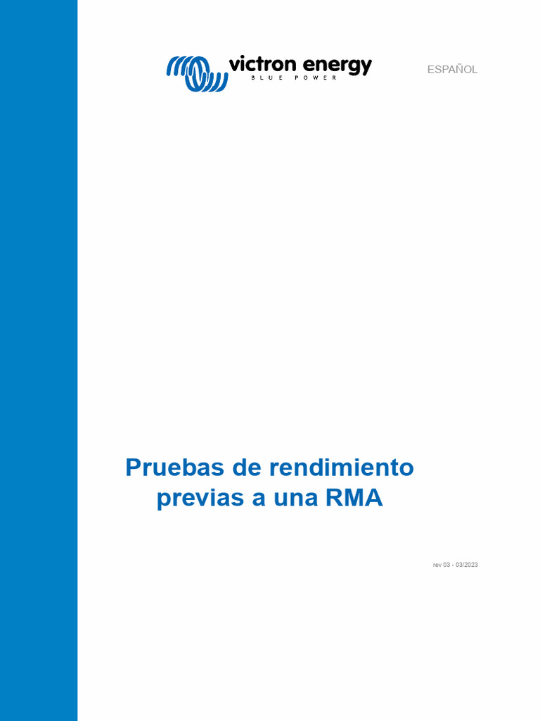 Pre RMA - Bench - Test - Instructions PDF Es | PDF | Fuente de ...