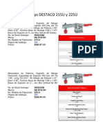 Clamps Destaco 215u y 225u