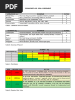 Fine and Kinney Risk Assessment Guide | PDF
